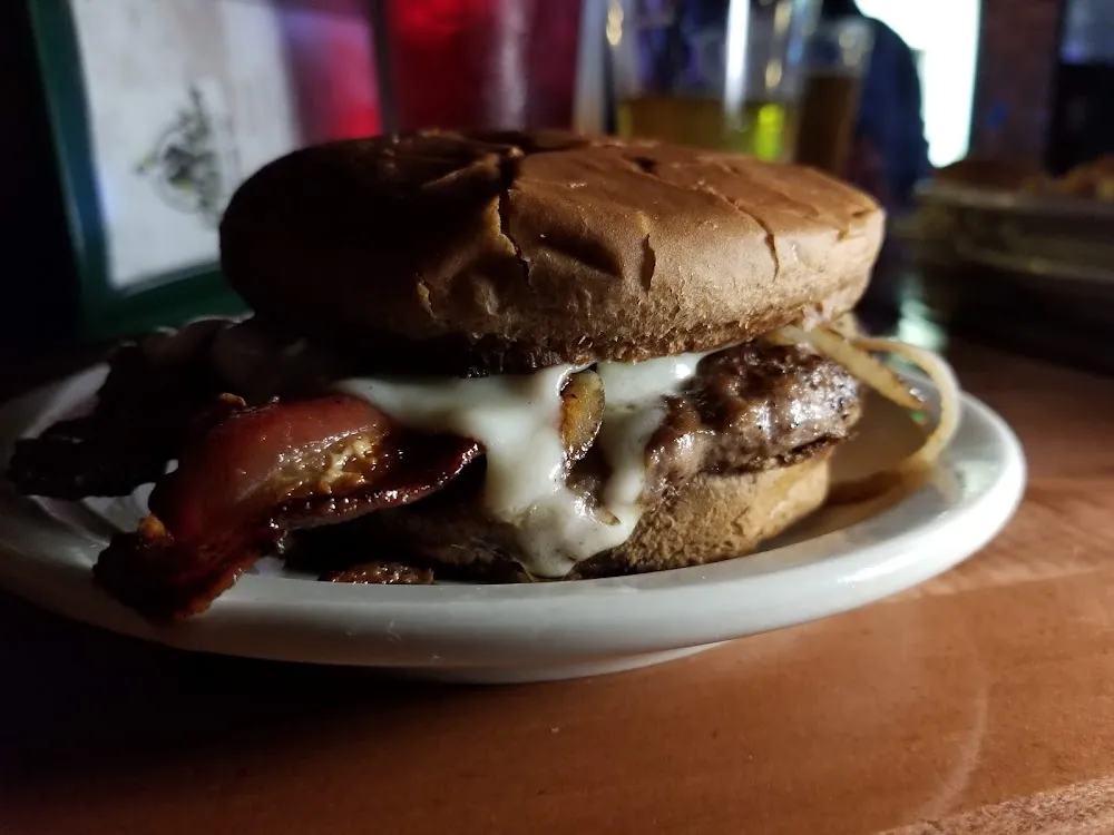 Black and Bleu Burger