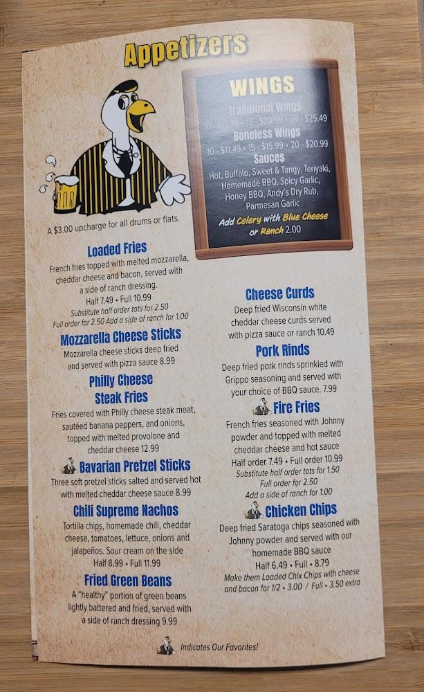 Chicken On the Run Menu image 2